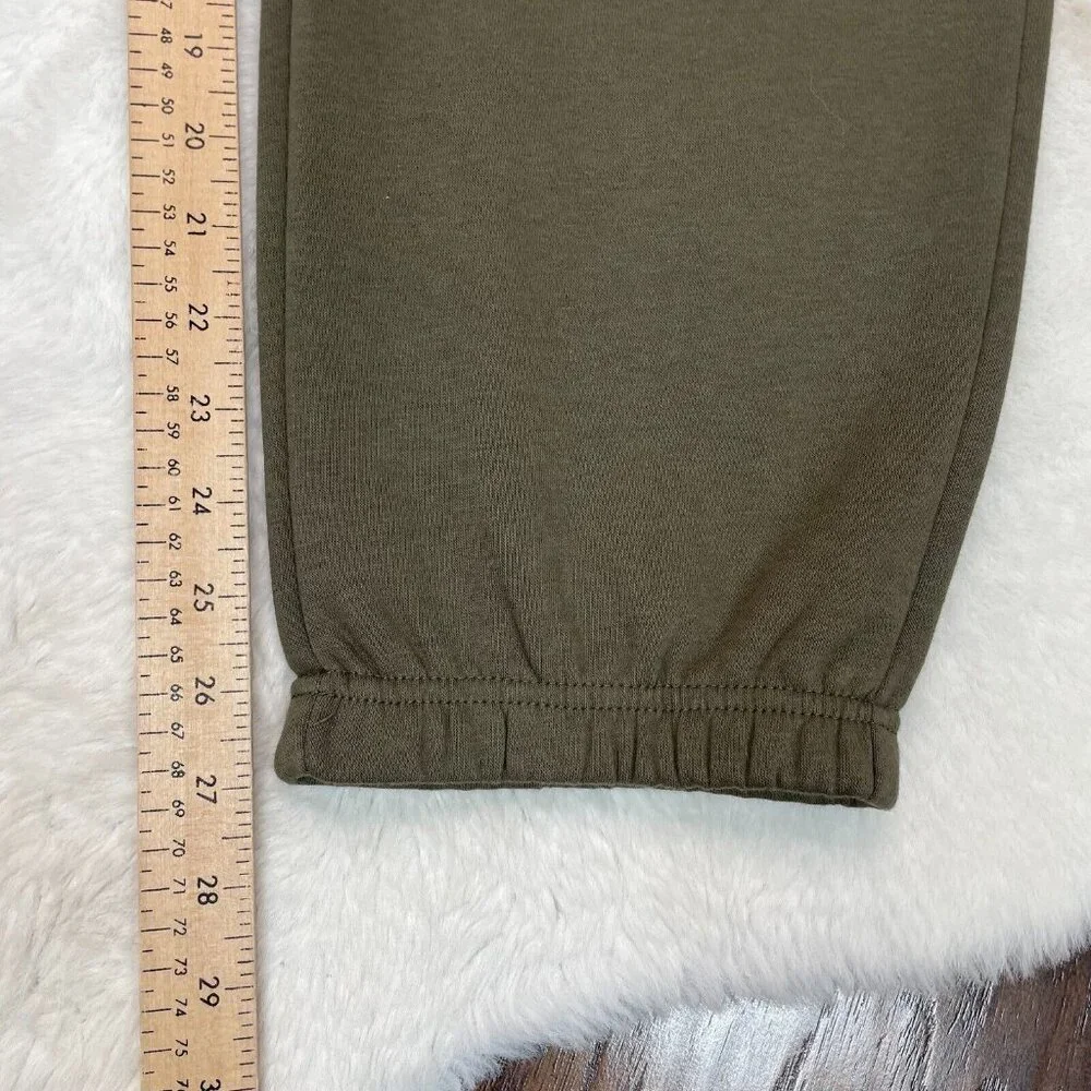 Banana Republic Jogger Sweatpants XXL Olive Green Fleece Lounge Pants Men's NWT - Picture 9 of 12